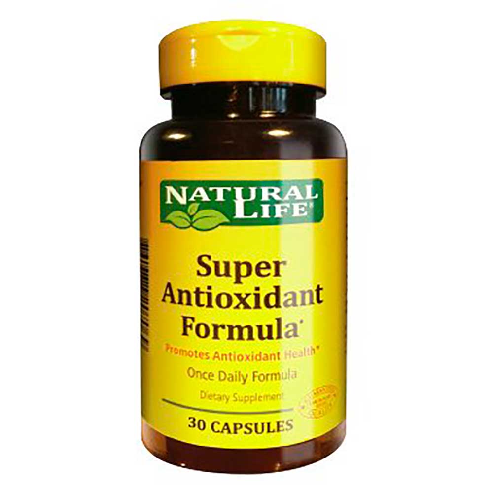 Suplemento Dietario Super Antioxidante Natural Life 30 cápsulas Salud