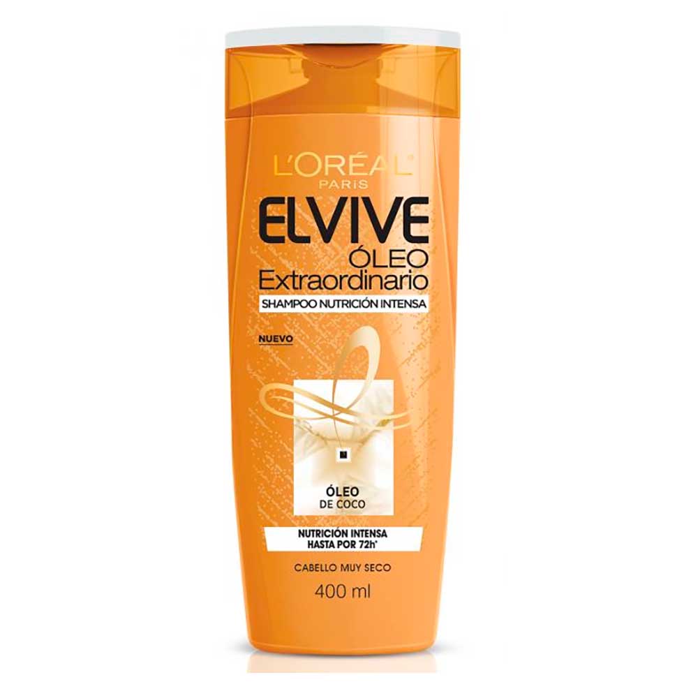 Shampoo Nutrición Óleo Extraordinario Elvive 400ml Salud Global saludglobal