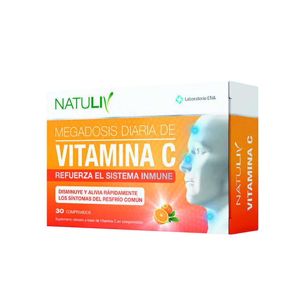 NATULIV VITAMINA C 30 CMP