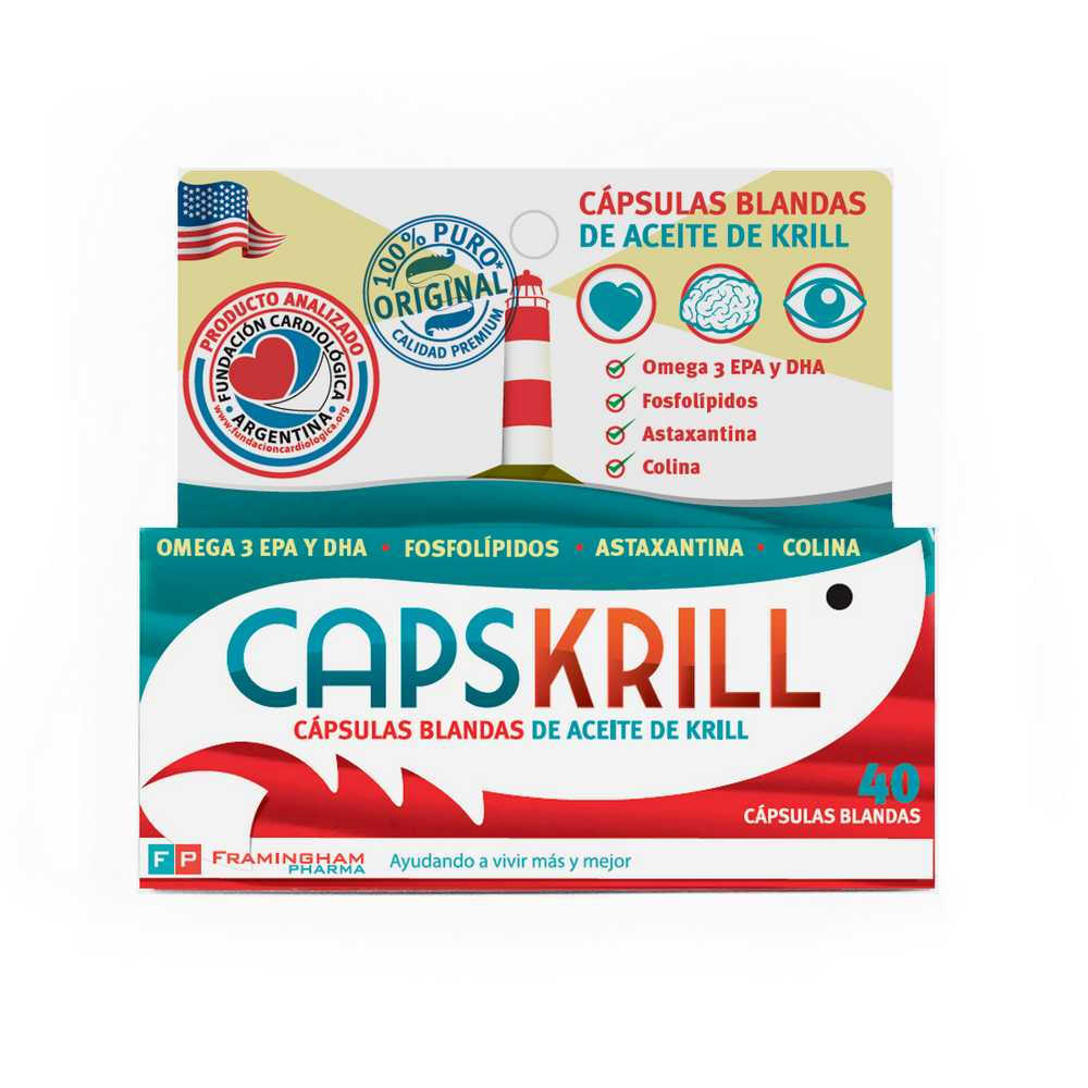 CAPSKRILL X 40 CAPS