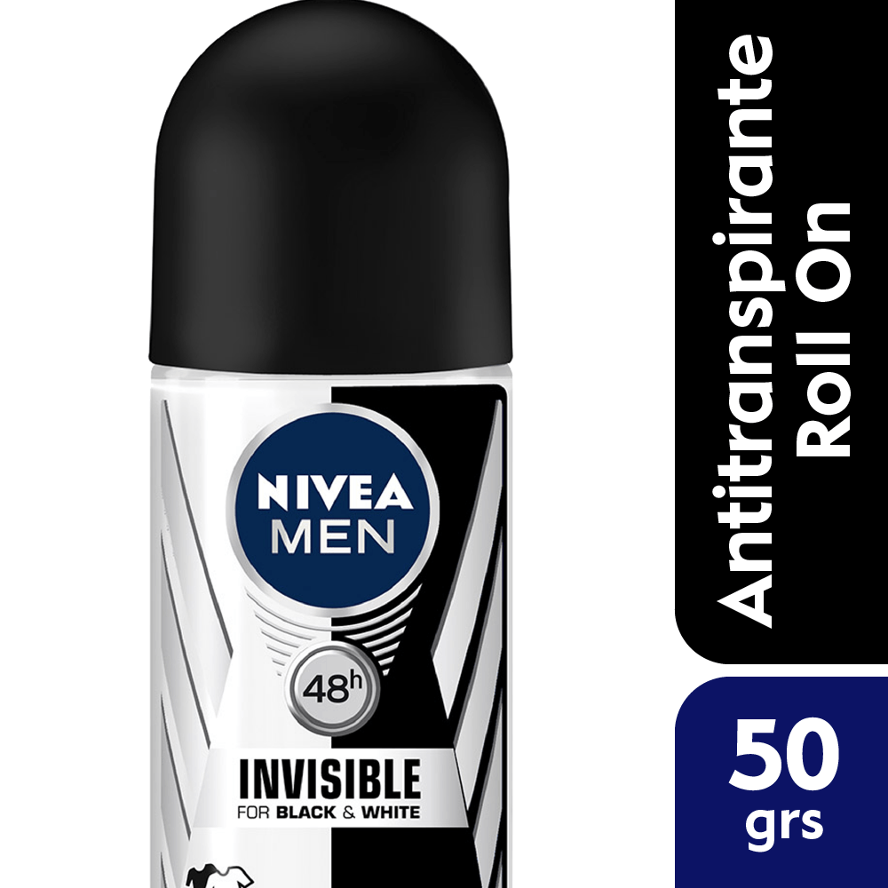 NIVEA A/T ROLL MEN BL/WH