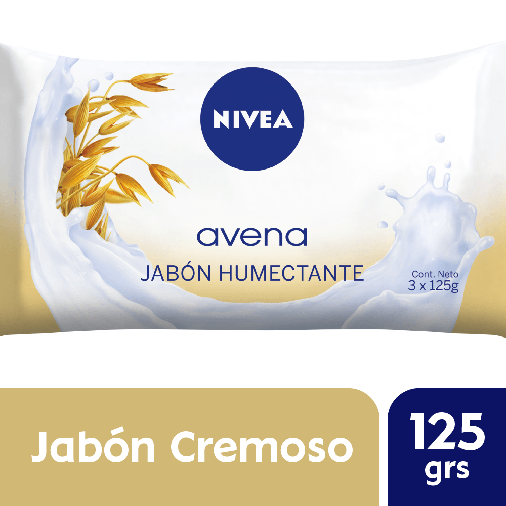 NIVEA JAB AVENA 3X125