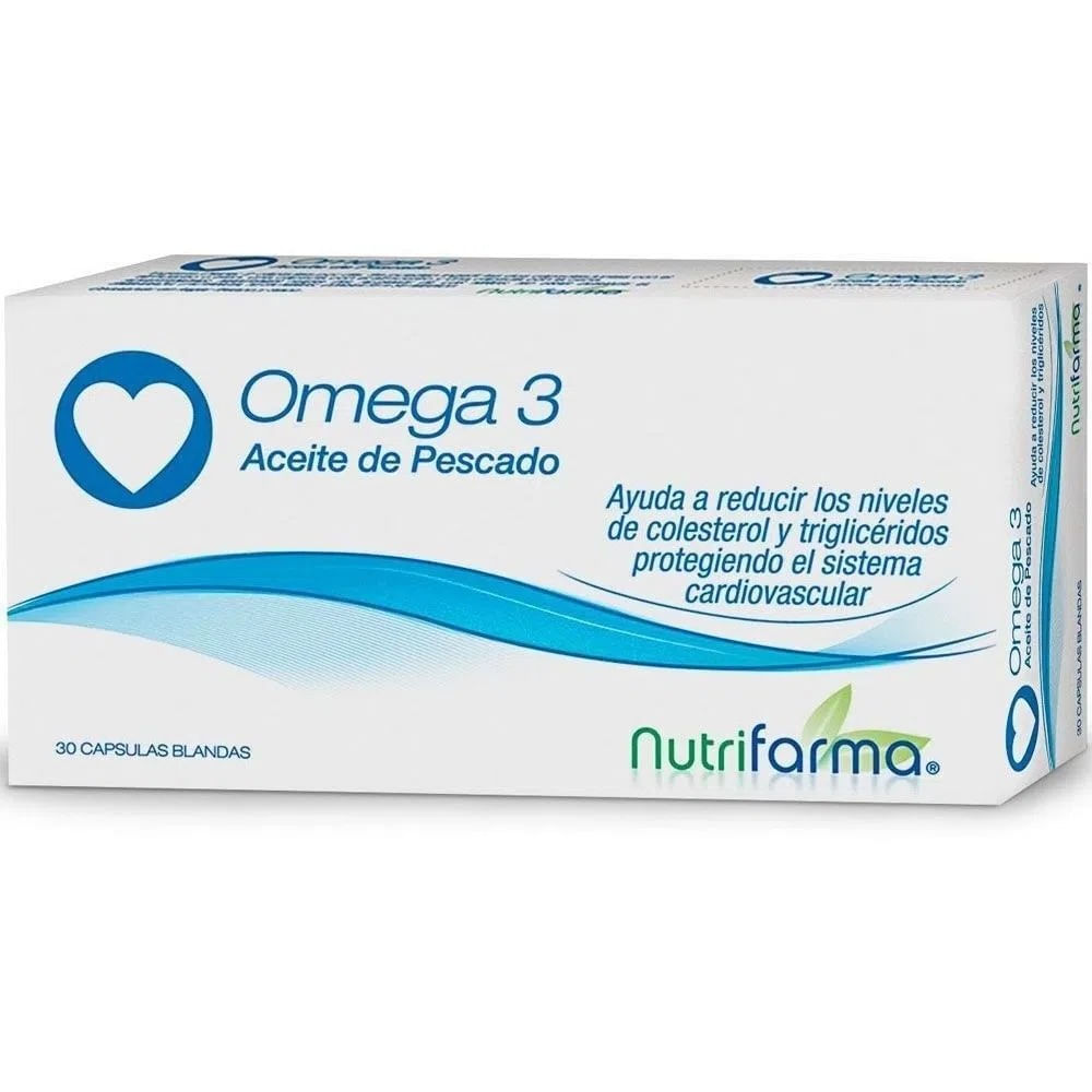OMEGA 3 NUTRIFARMA X30CAP