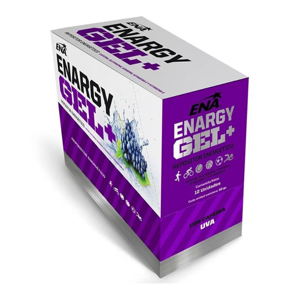 ENA ENARGYGEL+CAFE/UVAX12
