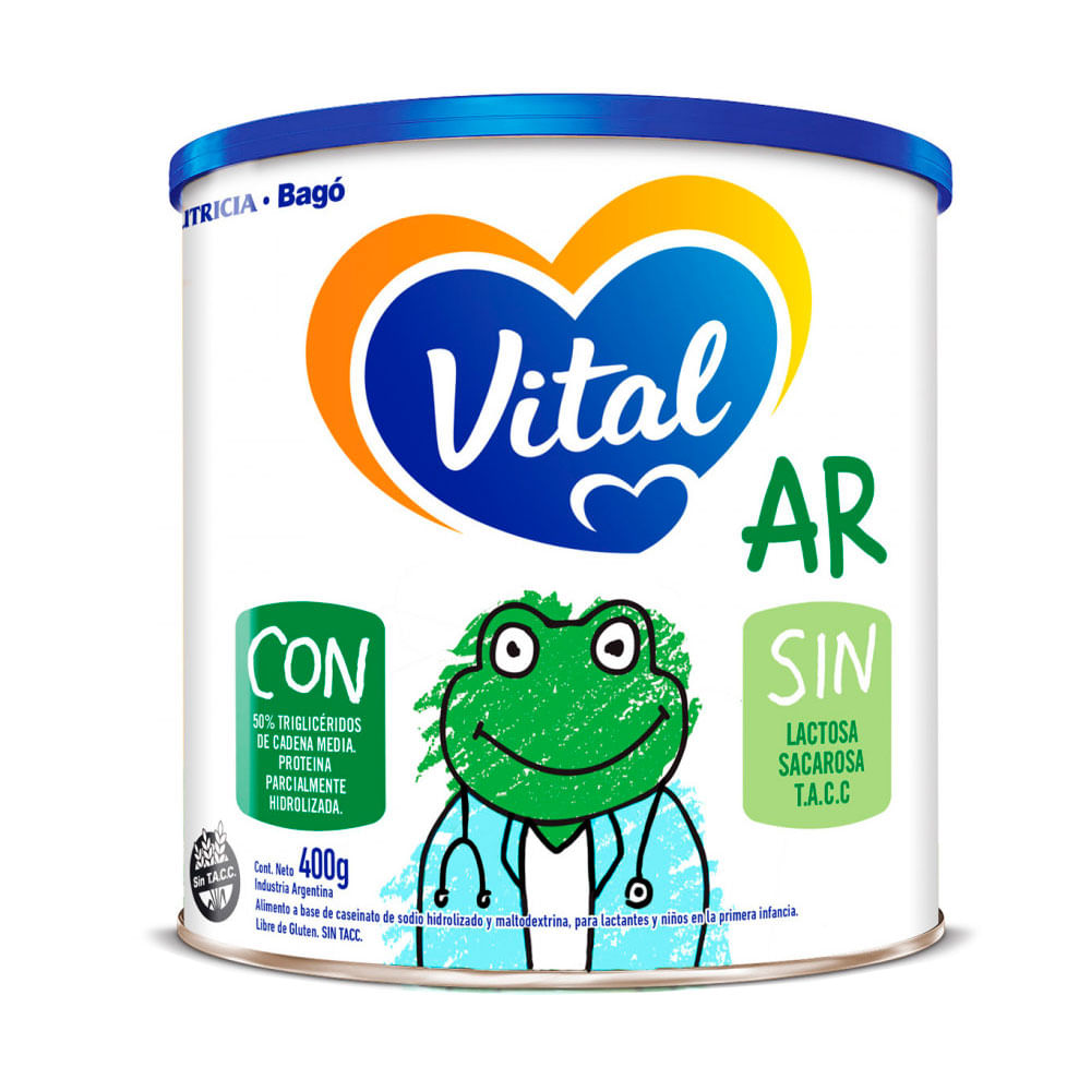 VITAL INF AR LECH 400 NF