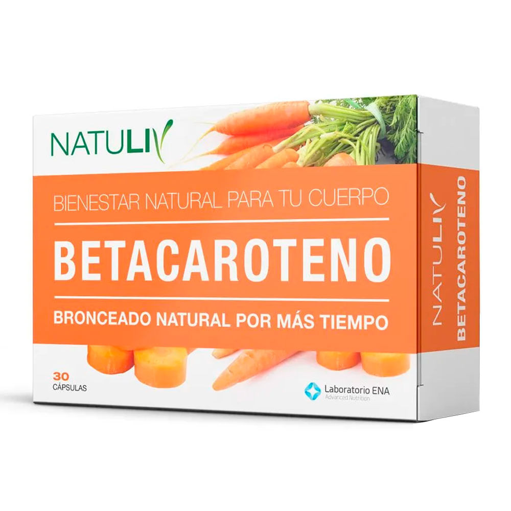 NATULIV BETACAROT 30 CMP