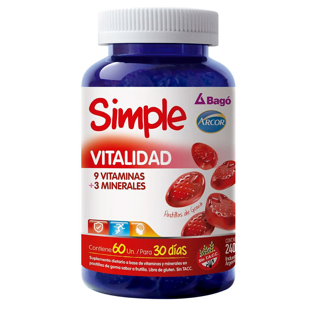 SIMPLE VITALIDAD X 60PAST