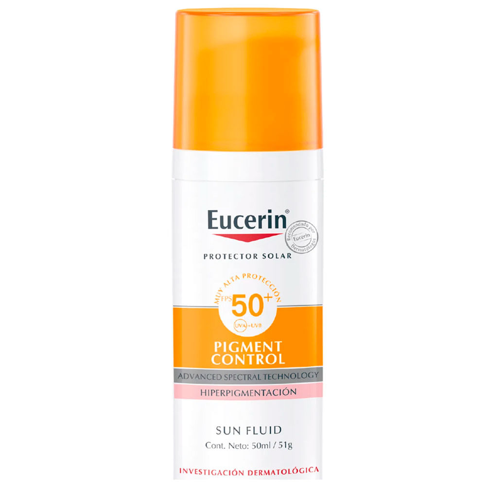 EUCERIN SOL F50 FLU PIG50