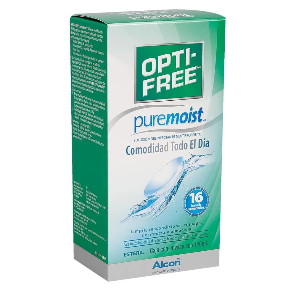 OPTI FREE PURE MOIST X120