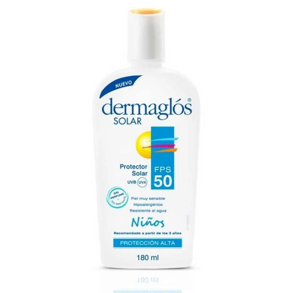 DERMAGLOS SOL F50 S/P 180