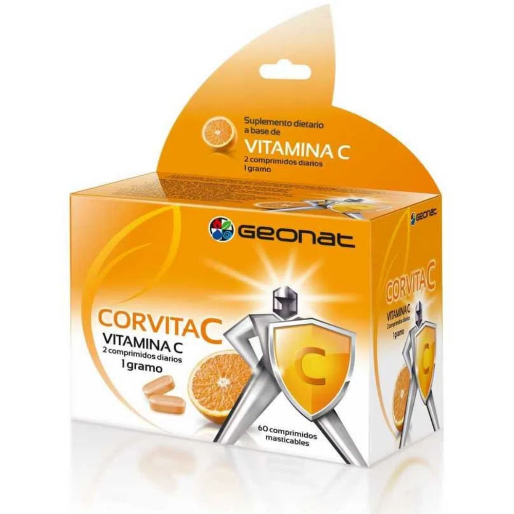 CORVITAC VIT C X 60 CMP