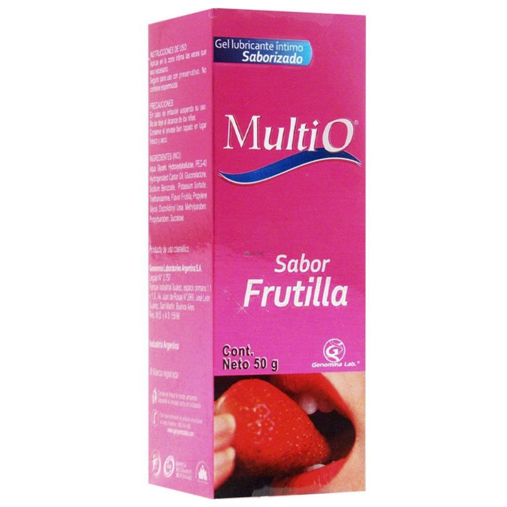 MULTI O GEL FRUTILLA X 50