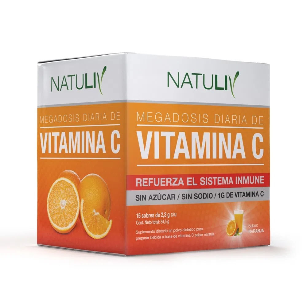 NATULIV VITAMINA C 15 SOB