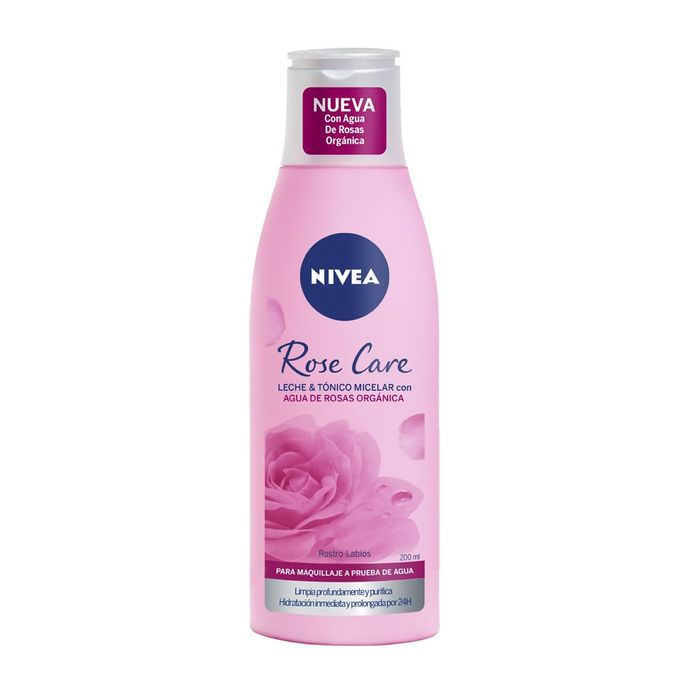 NIVEA ROSE LECHE/TON X200