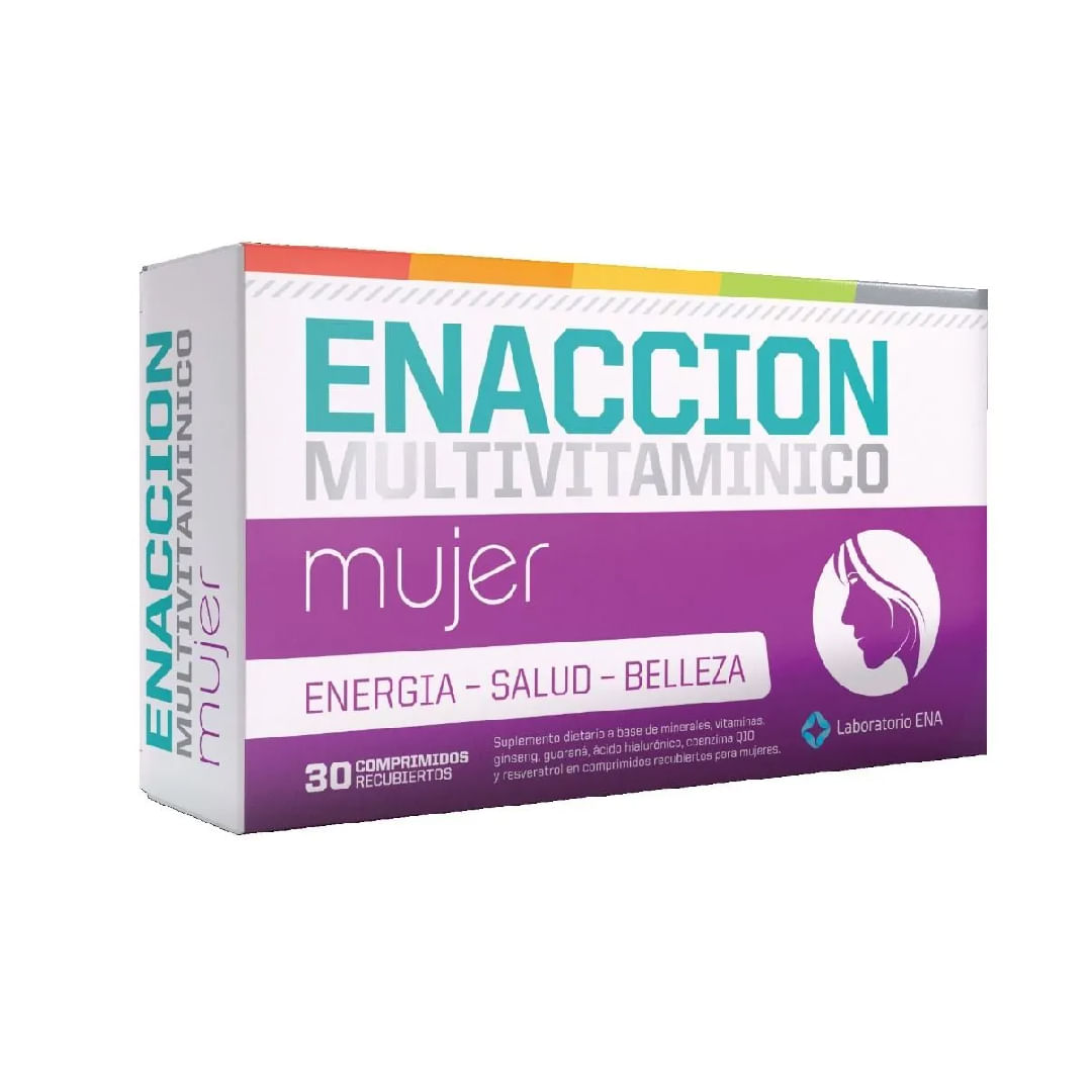 ENACCION MULTIVIT MUJ X30
