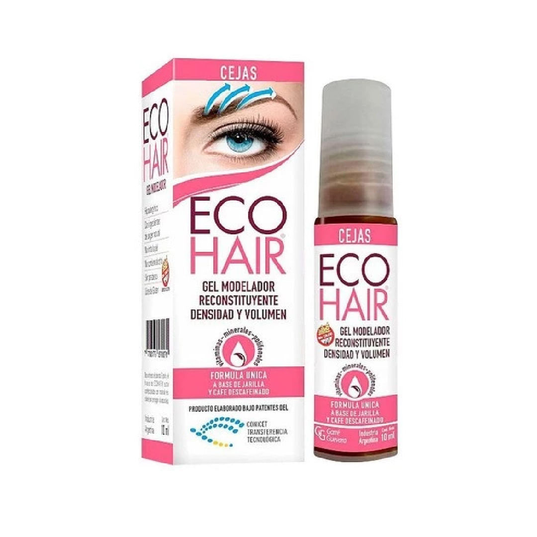 ECOHAIR GEL CEJAS X 5