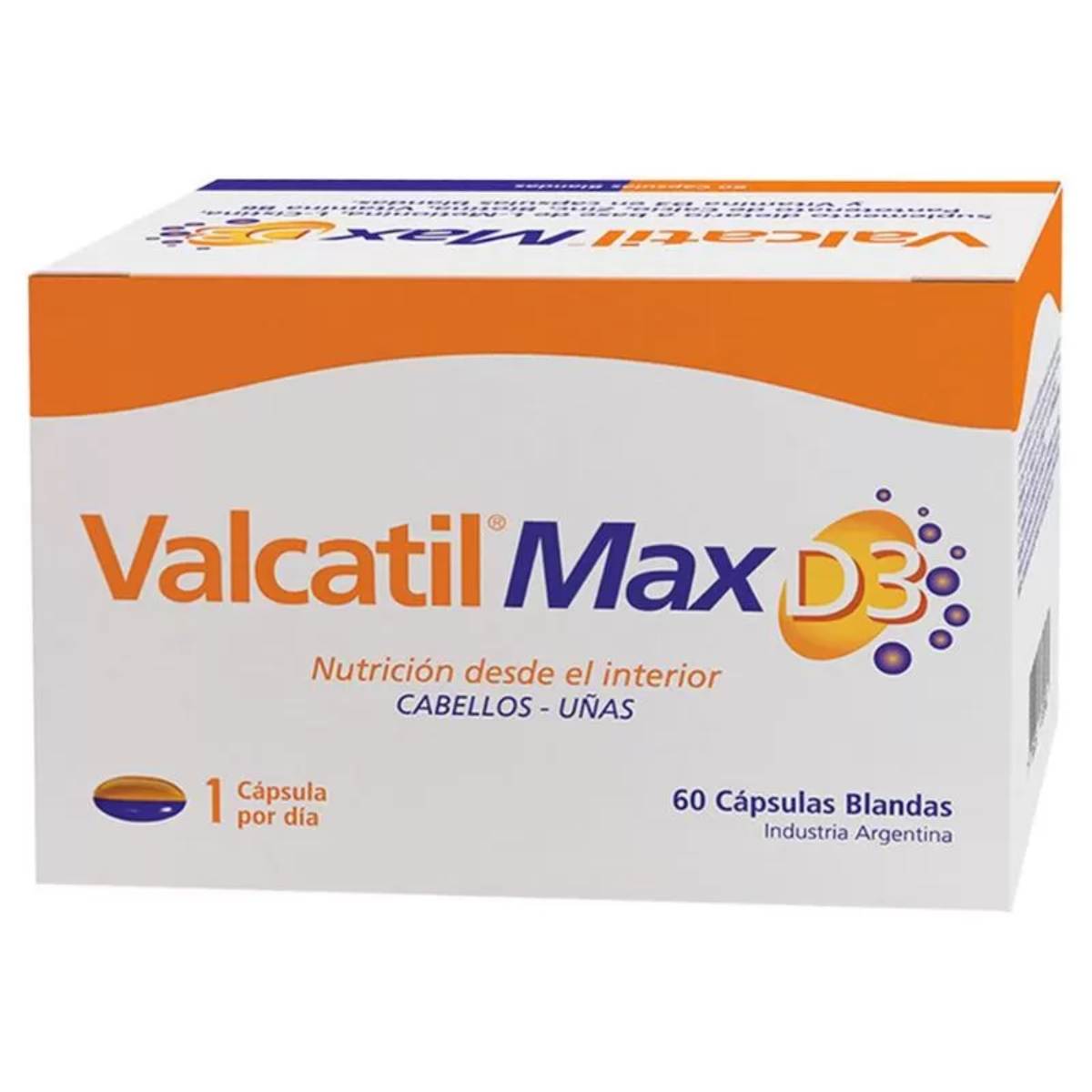 VALCATIL MAX D3 X 60 CAP