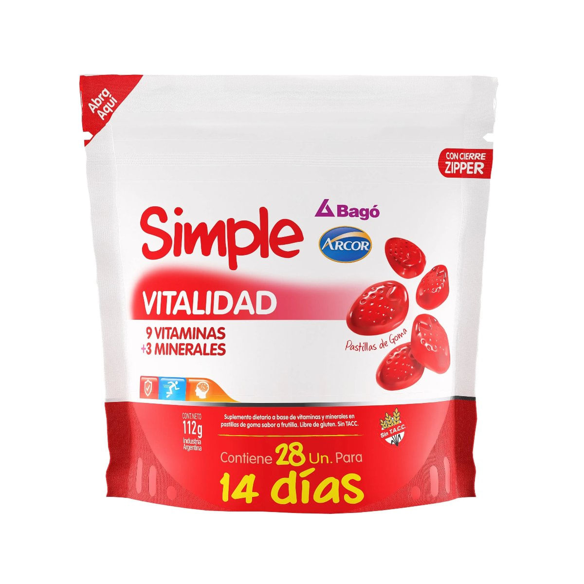 SIMPLE VITALIDAD X 28PAST