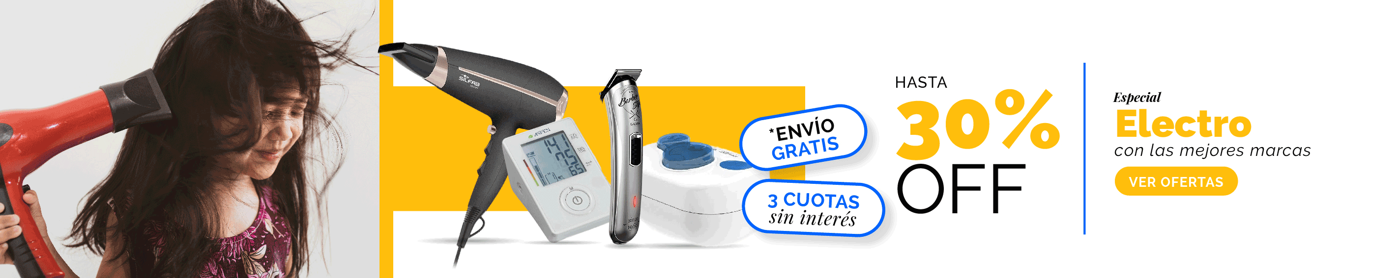 Electro hasta 30% off