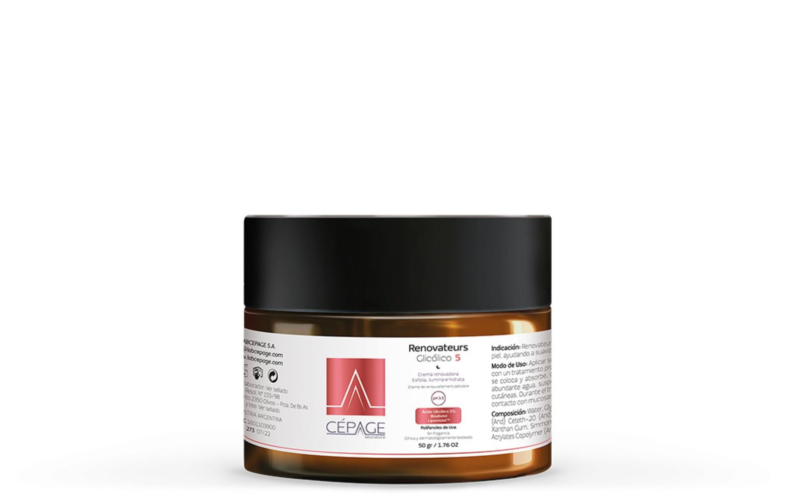 CEPAGE RENOV GLICOL5 X50