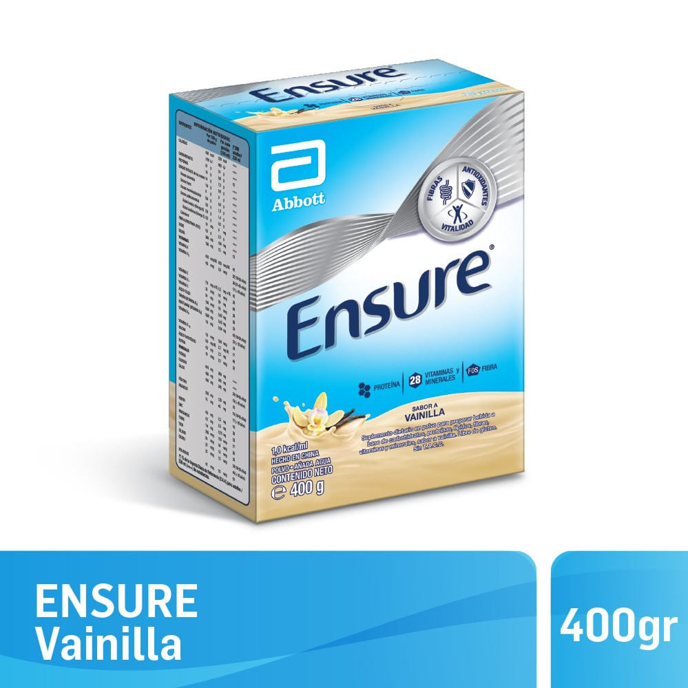 ENSURE PVO VAINILLA X 400