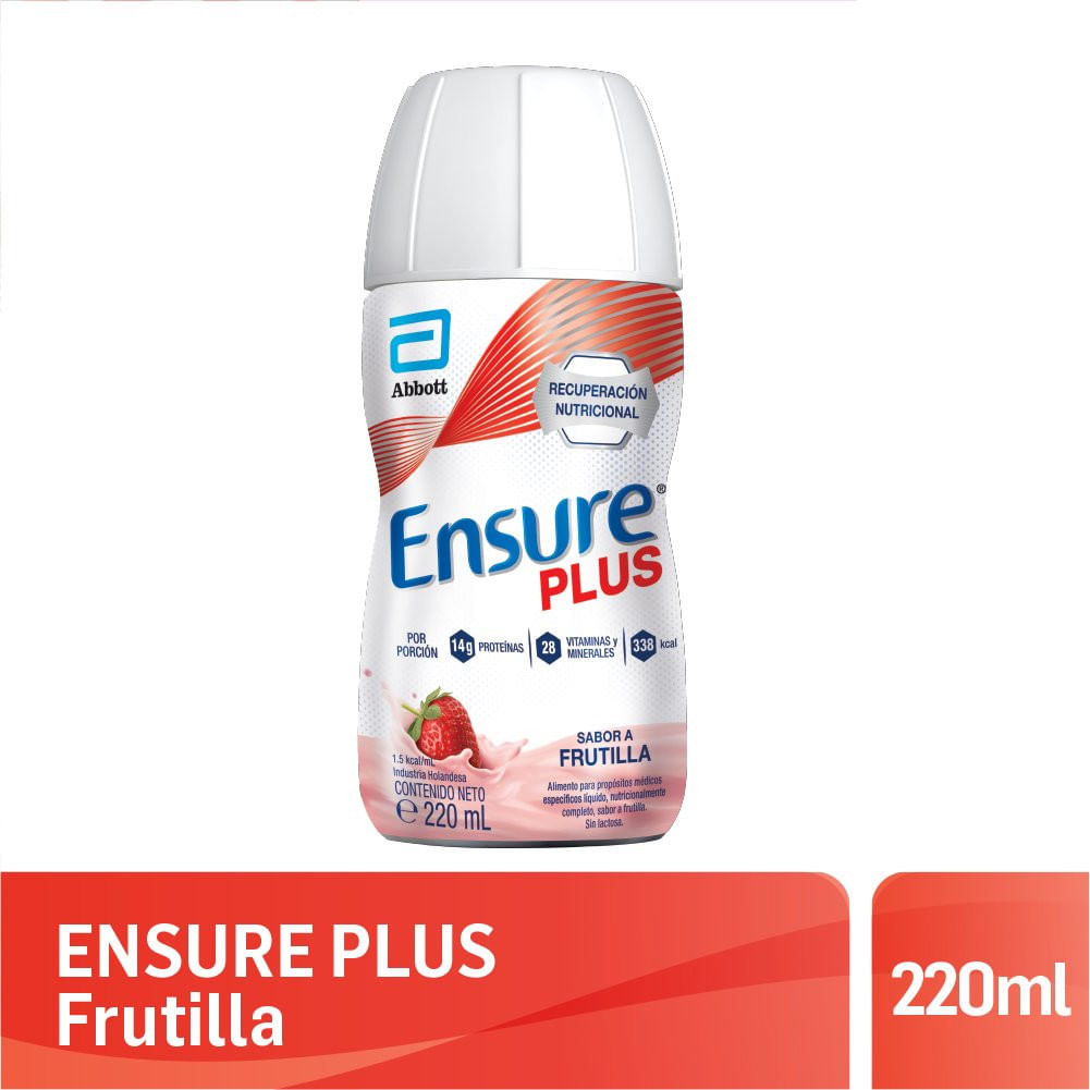 ENSURE PLUS FRUT X 220 ML