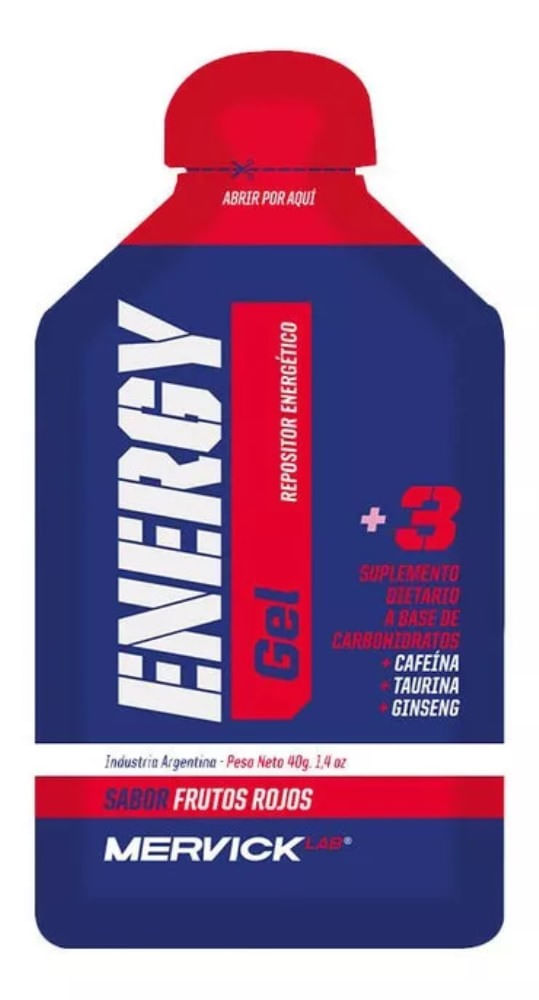 MERVICK ENERGYGEL FRU X12