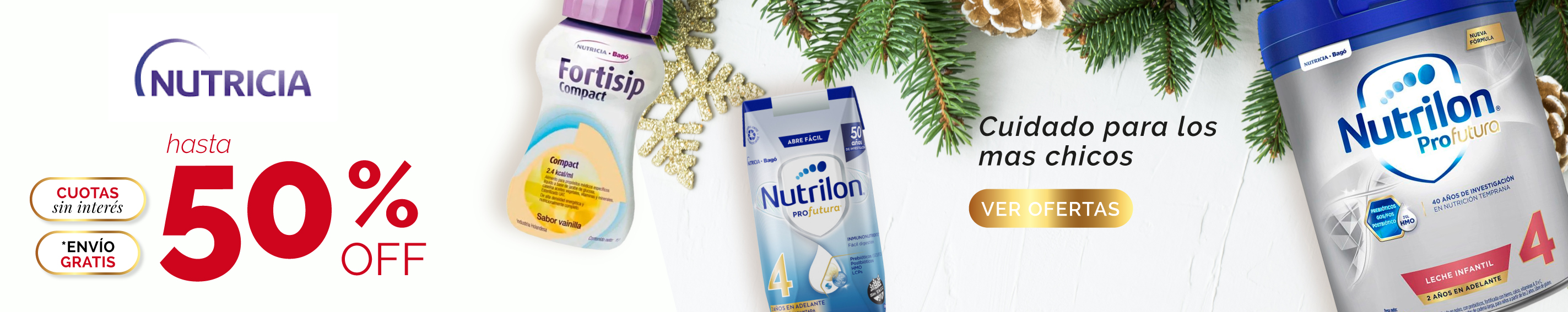 Diciembre | Nutricia Bago  | Hasta 50% OFF | Mes