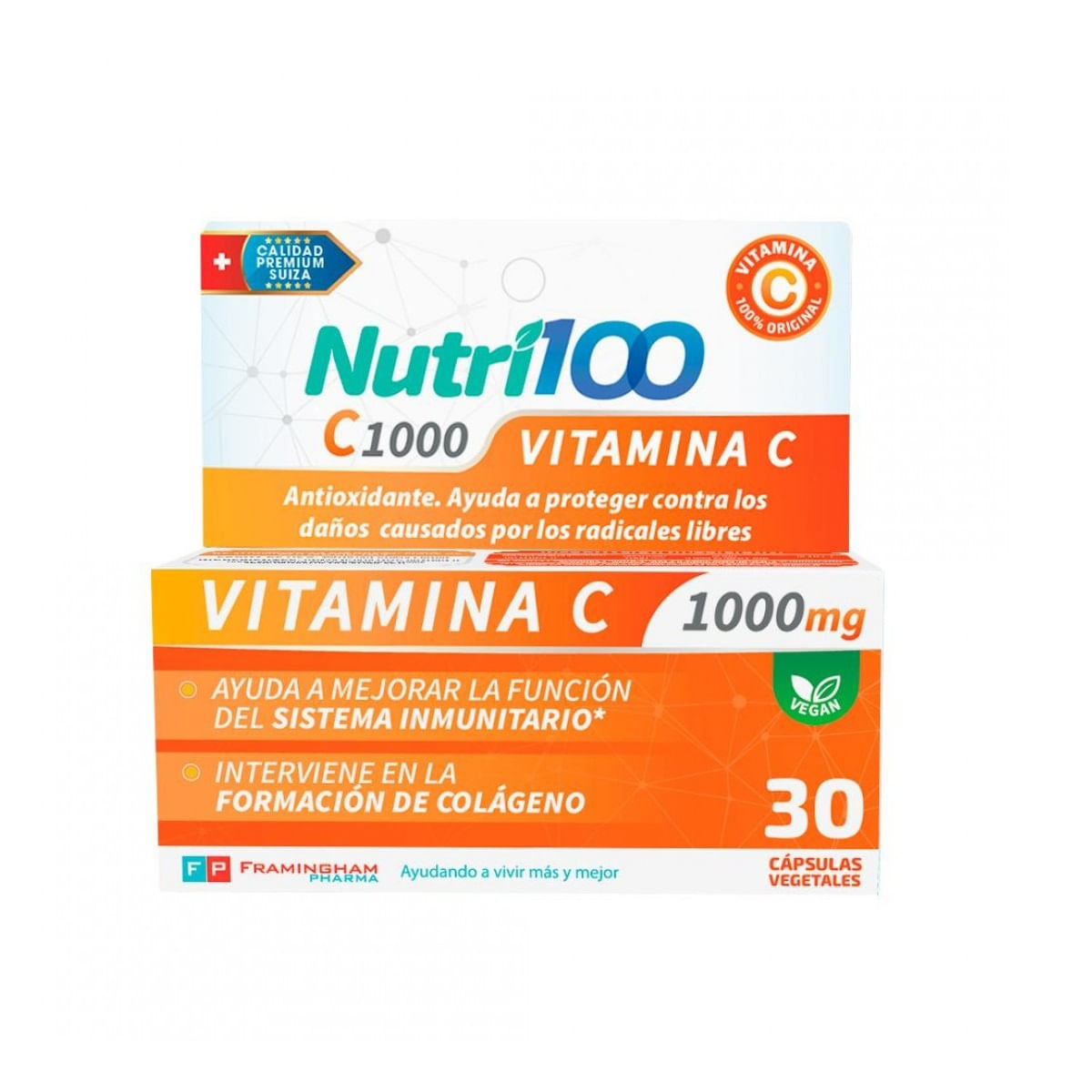 NUTRI100 VIT C 1000X30CAP