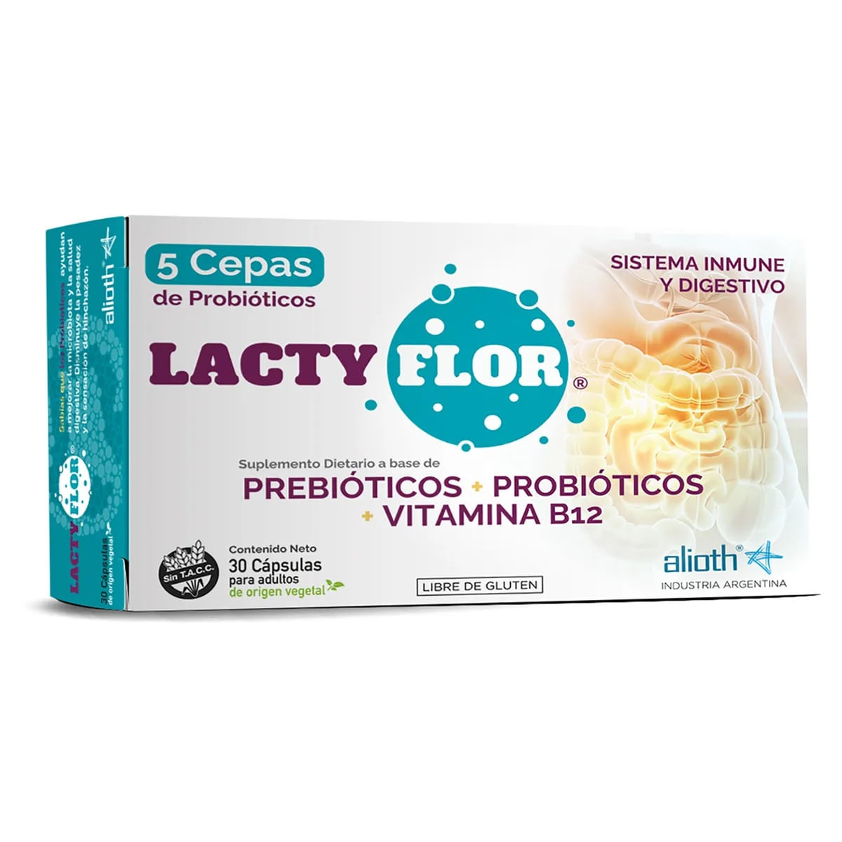 LACTYFLOR X 30 CAP