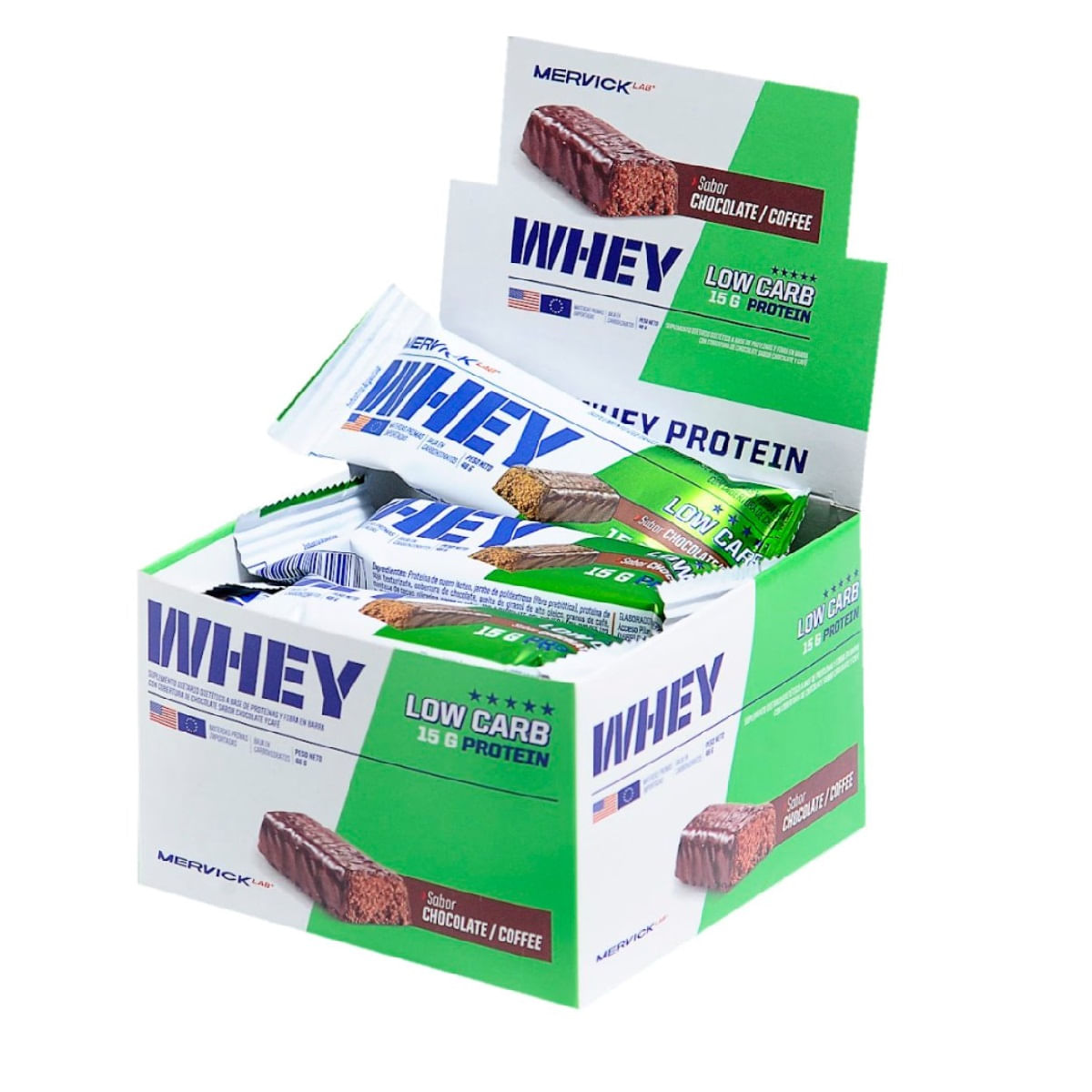 MERVICK PROTBAR LEMON X12