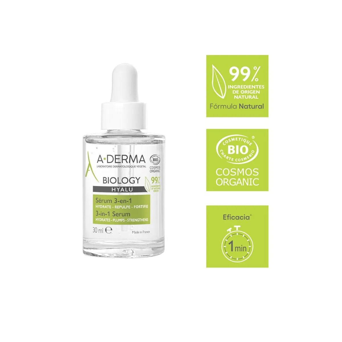 ADERMA BIO SERUM 3EN1 X30