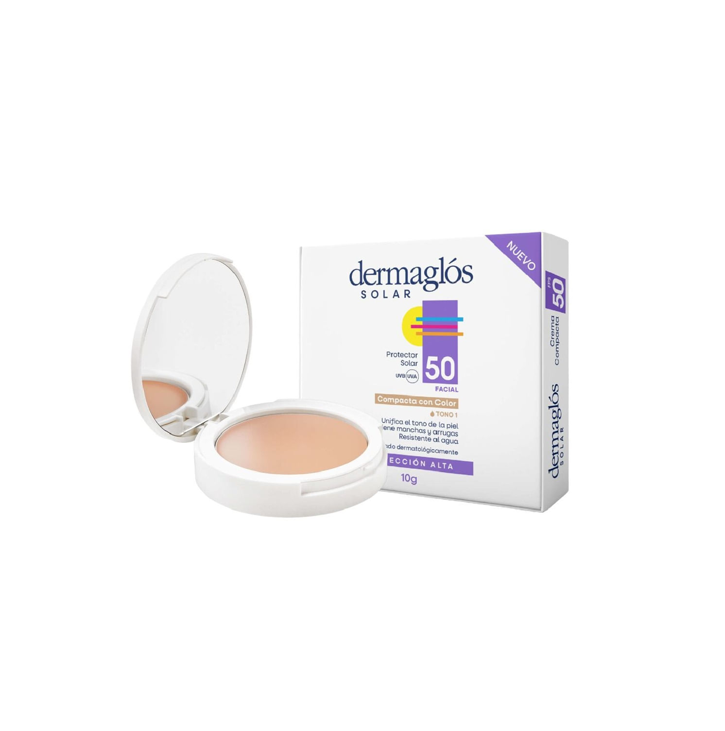 DERMAGLOS SOL F50 BASE T1