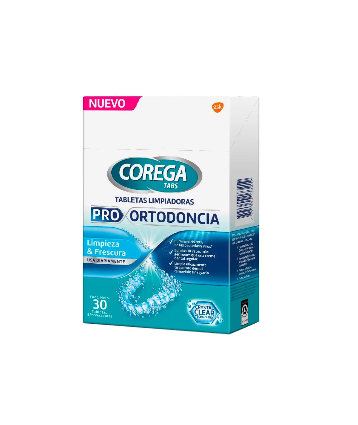 COREGA TAB PRO ORT X 30