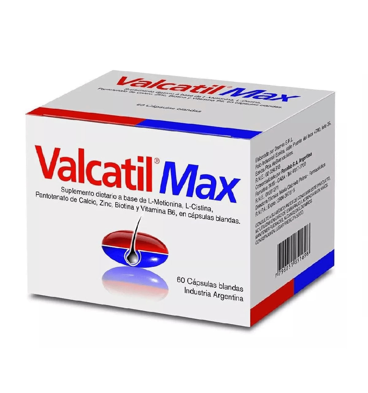 VALCATIL MAX X 60 CAP