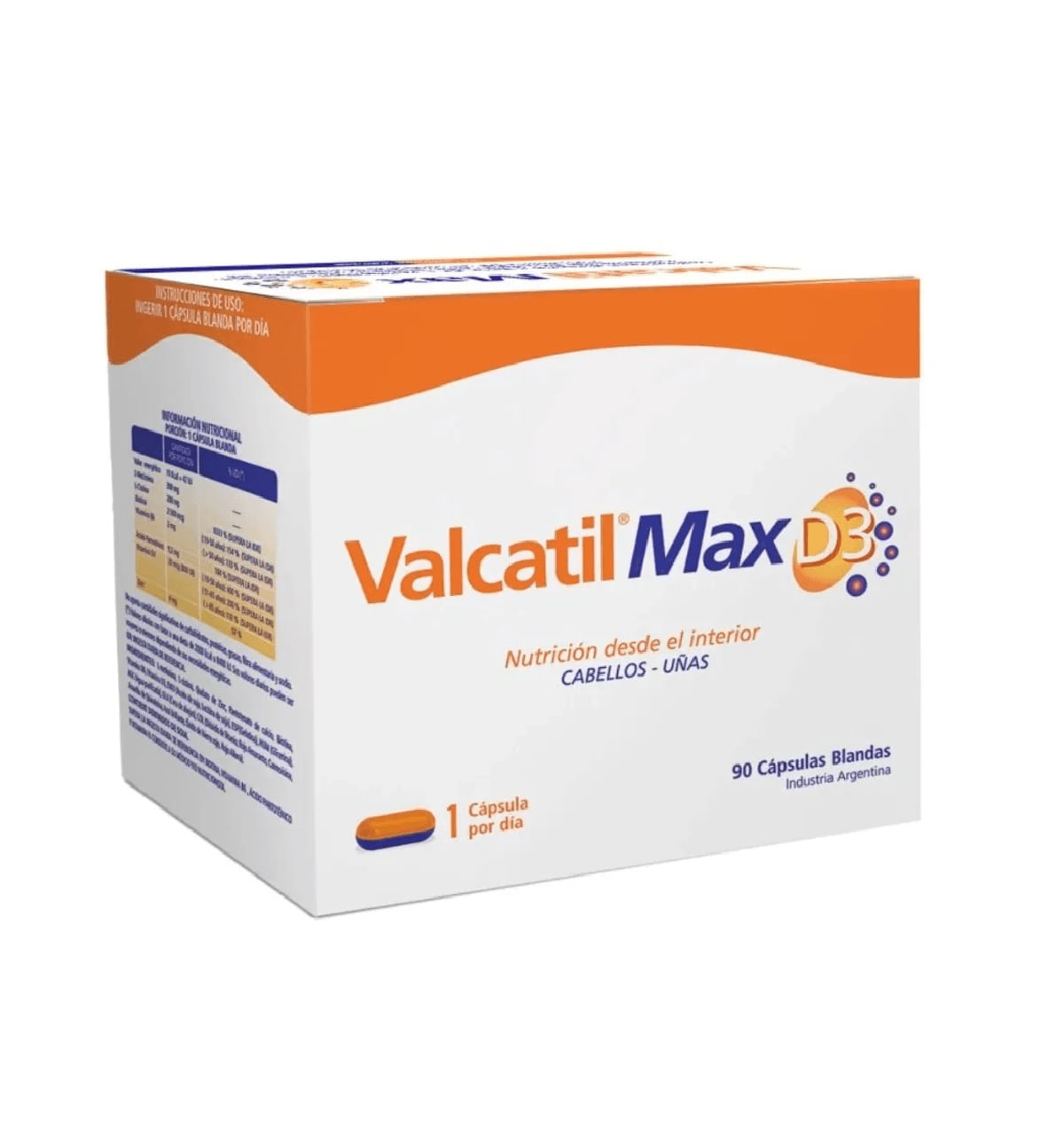 VALCATIL MAX D3 X 90 CAP