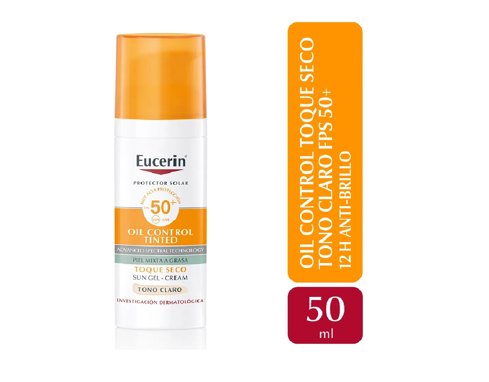 EUCERIN SOL F50 OIL CLA50