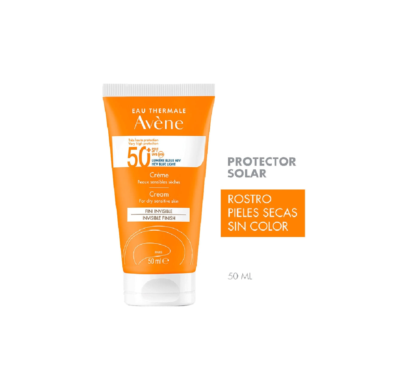 AVENE SOL CR TRI 50+ X 50