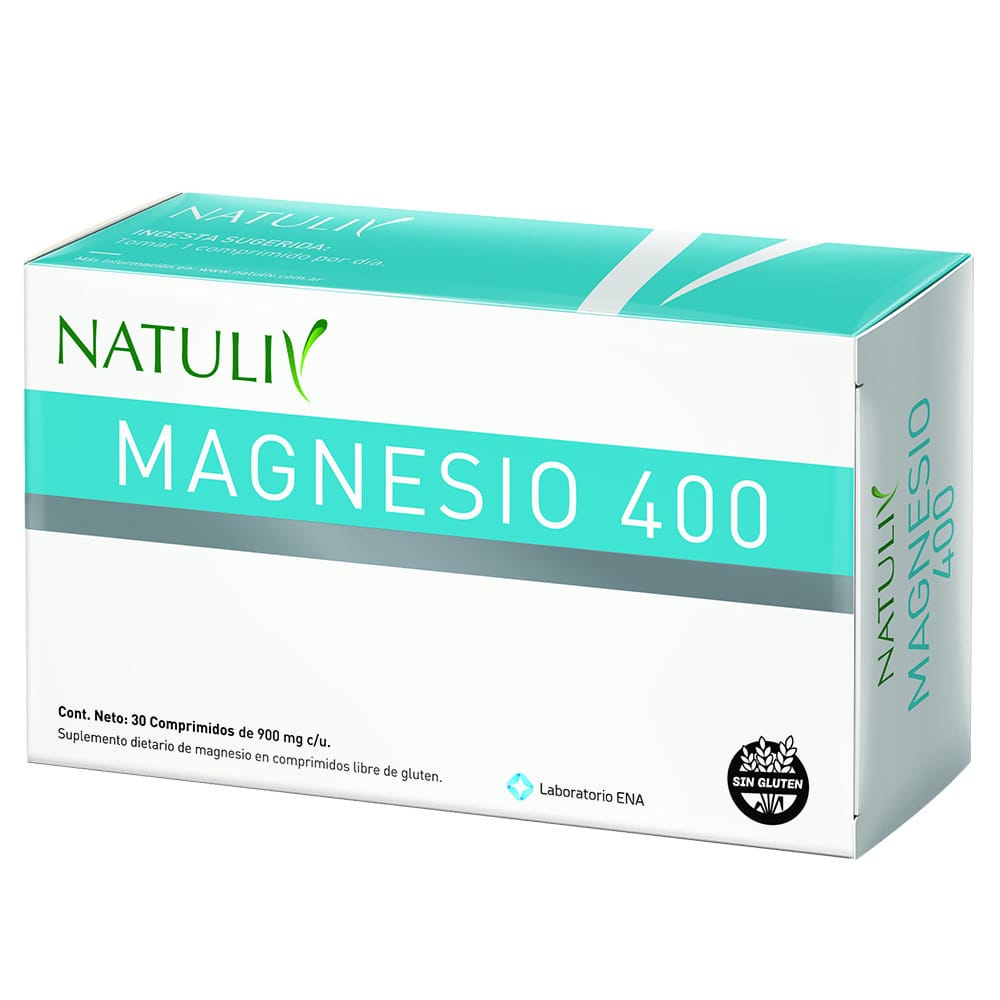 NATULIV MAGNESIO400 30CMP