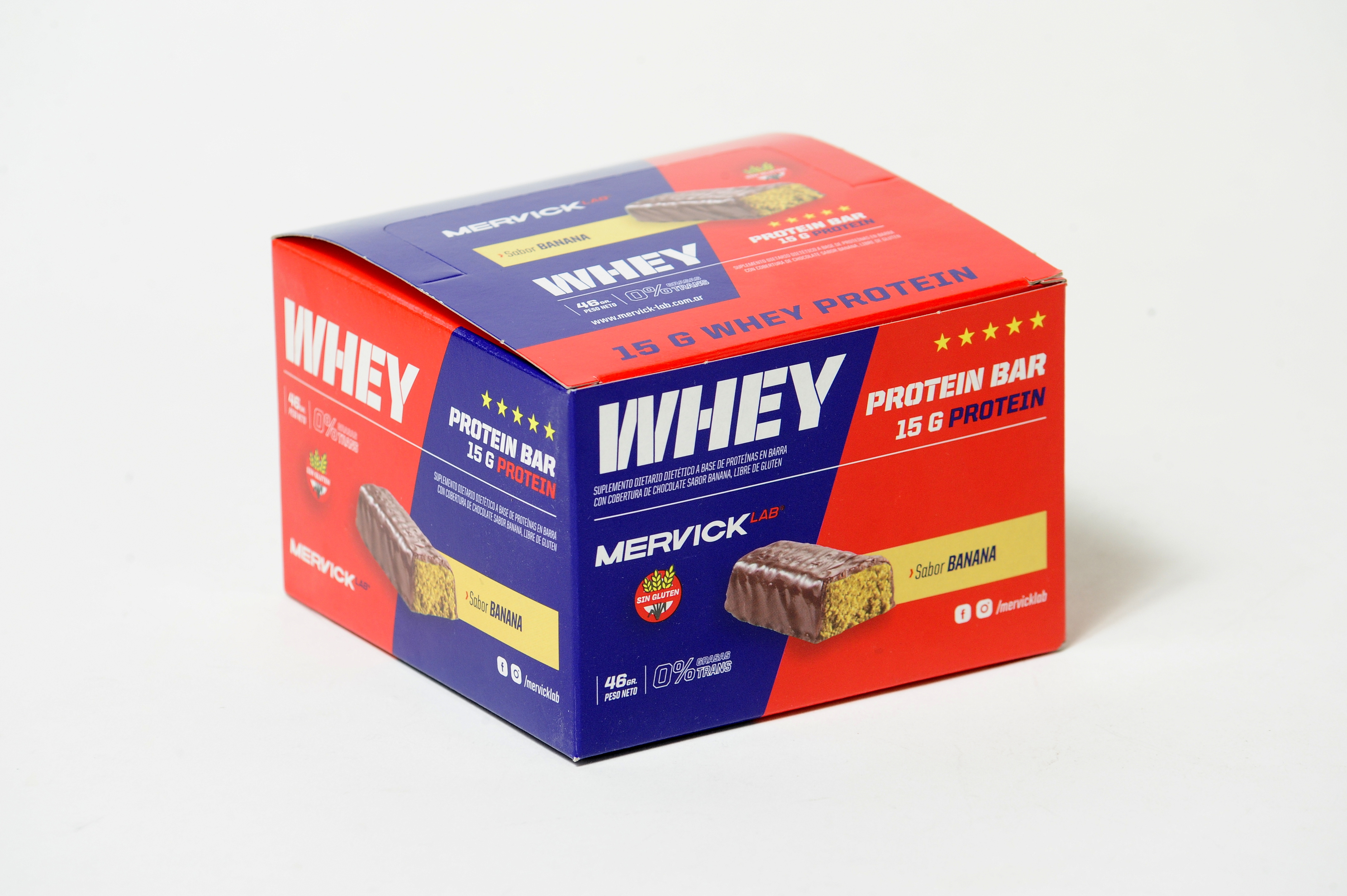 MERVICK PROTBAR BANAN X12