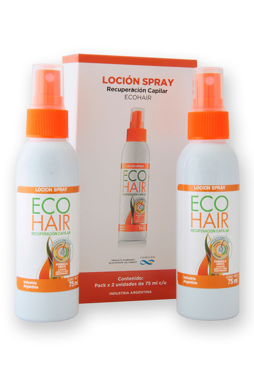 ECOHAIR PACK LOC SPR X 2