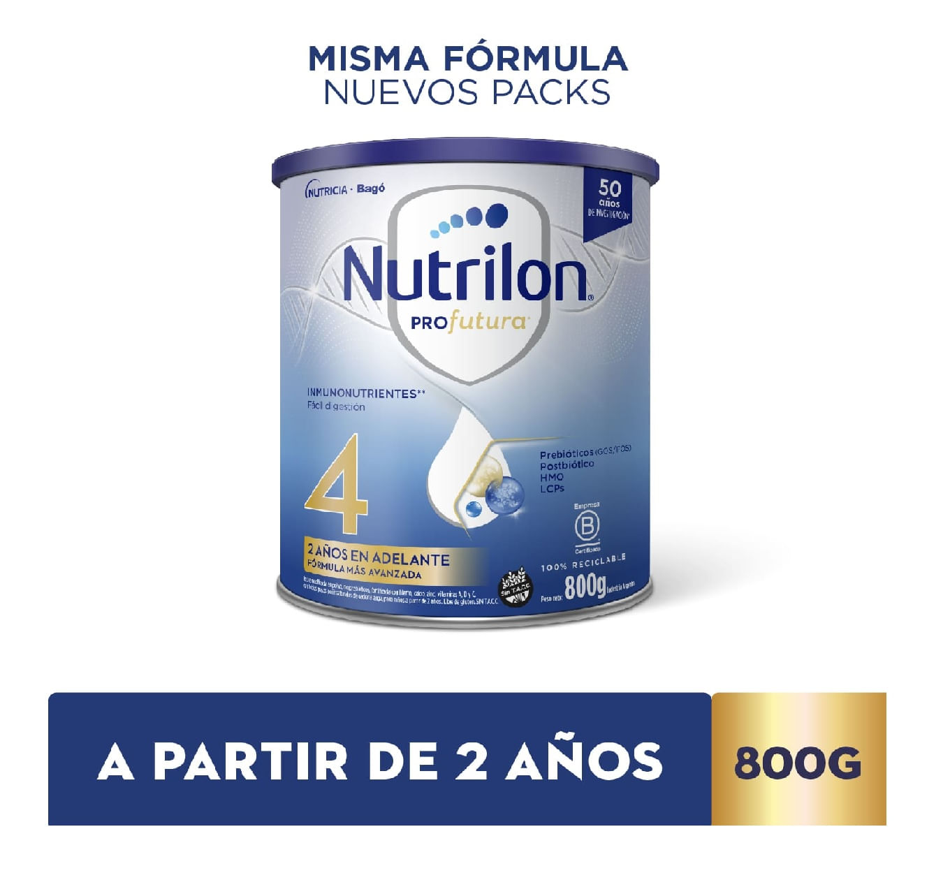 NUTRILON PROFUTURA 4 X800