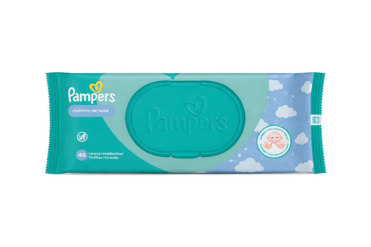 PAMPERS TOA ALOE VERA X48